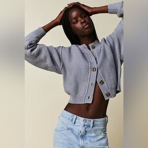 free people — lila cardigan